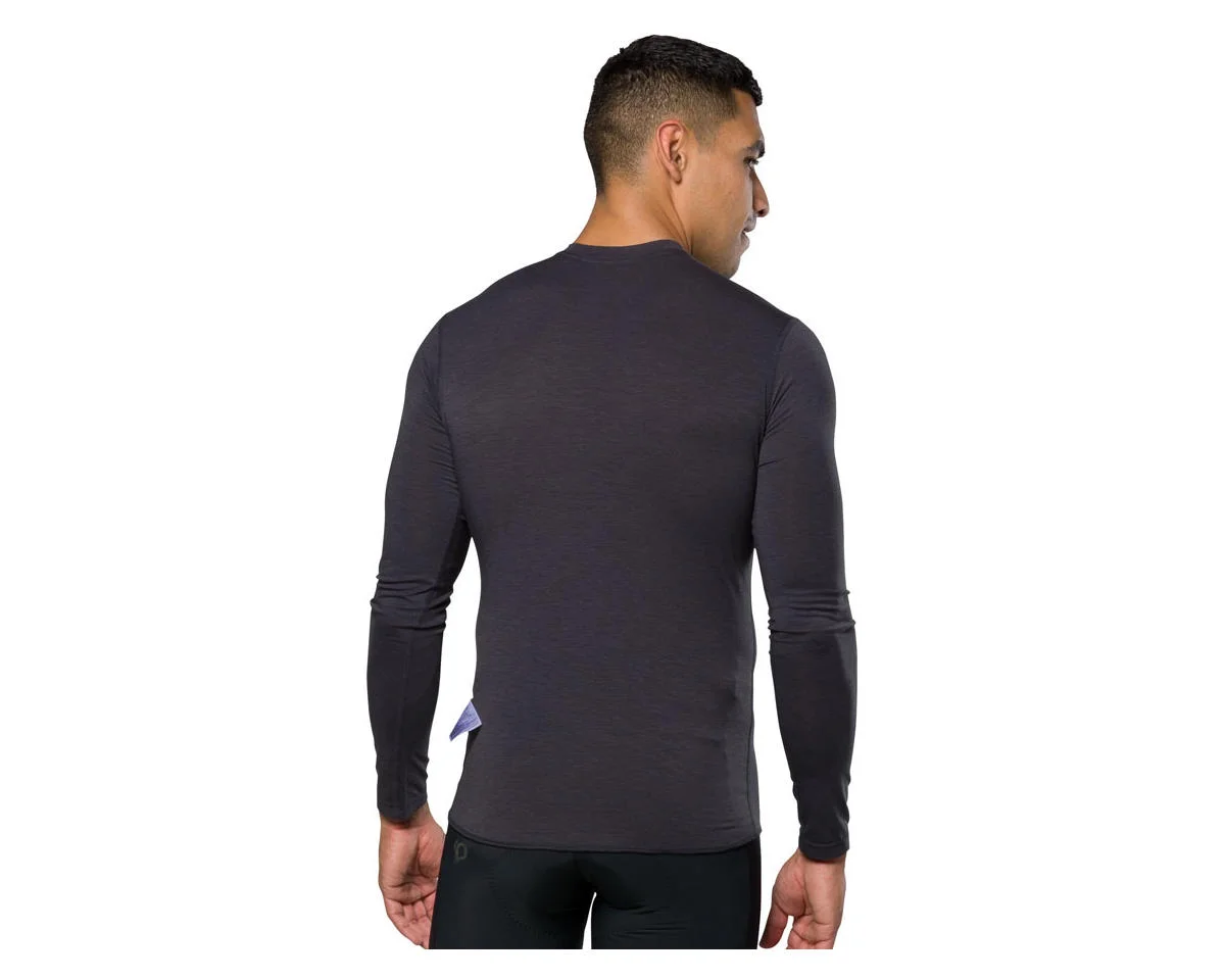 Pearl iZUMi Transfer Wool Long Sleeve Base Layer (Phantom) (2XL) - view 4